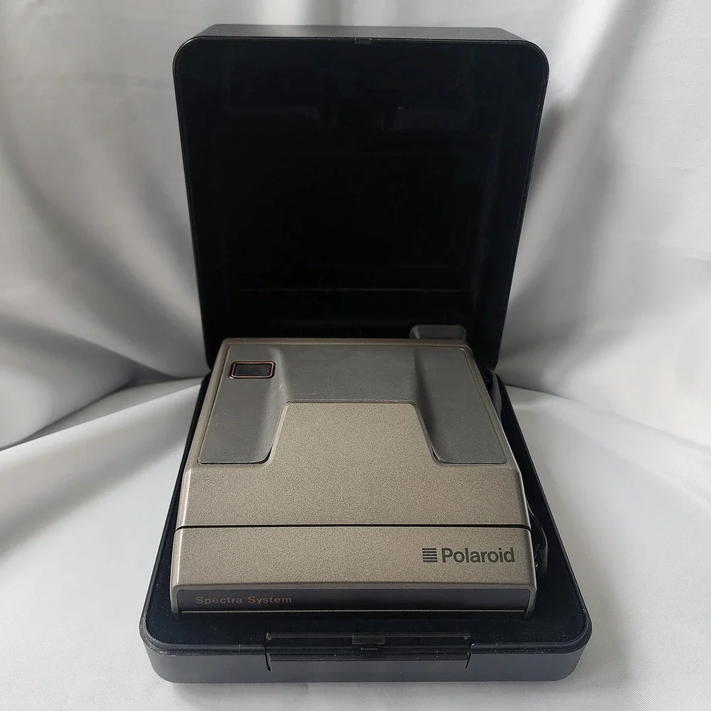 Polaroid Spectra System QPS Instant Camera W‎ Case Quintic AF Retro Photography